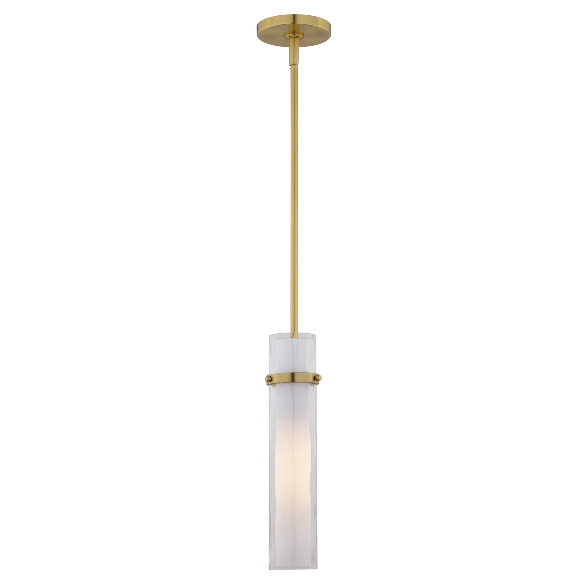 Vilo 4.5 - in. 1 Light Mini Pendant Golden Brass - Orvon Lighting