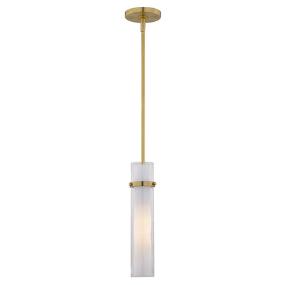 Vilo 4.5 - in. 1 Light Mini Pendant Golden Brass - Orvon Lighting