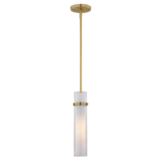 Vilo 4.5 - in. 1 Light Mini Pendant Golden Brass - Orvon Lighting