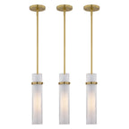 Vilo 4.5 - in. 1 Light Mini Pendant Golden Brass - Orvon Lighting