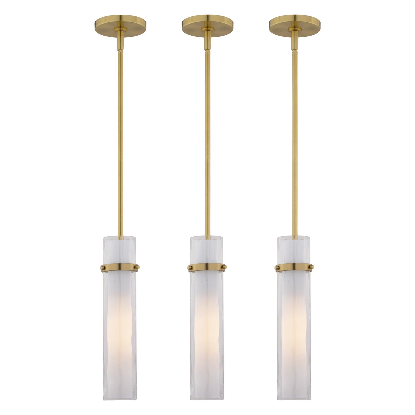 Vilo 4.5 - in. 1 Light Mini Pendant Golden Brass - Orvon Lighting