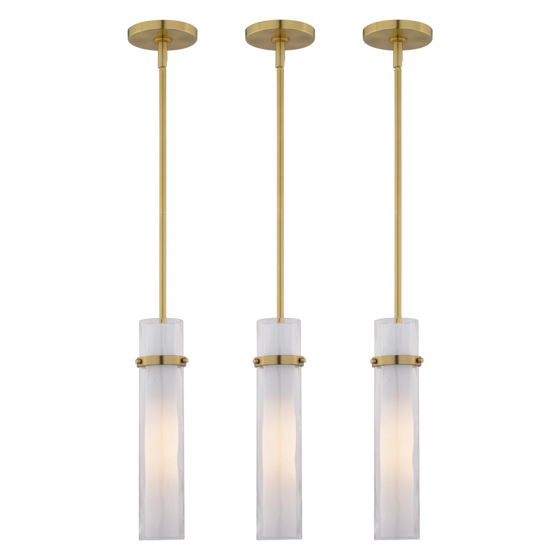 Vilo 4.5 - in. 1 Light Mini Pendant Golden Brass - Orvon Lighting