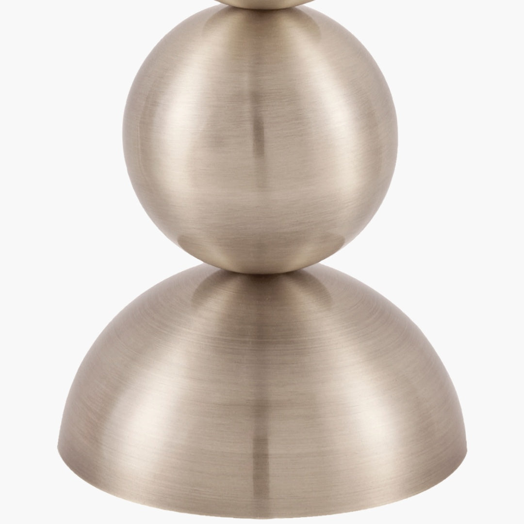 Surya Vellon 15" L × 15" W × 27" H Accent Table Lamp – Nickel additional view