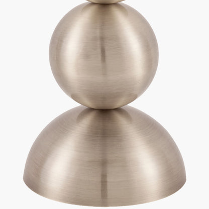 Surya Vellon 15" L × 15" W × 27" H Accent Table Lamp – Nickel additional view