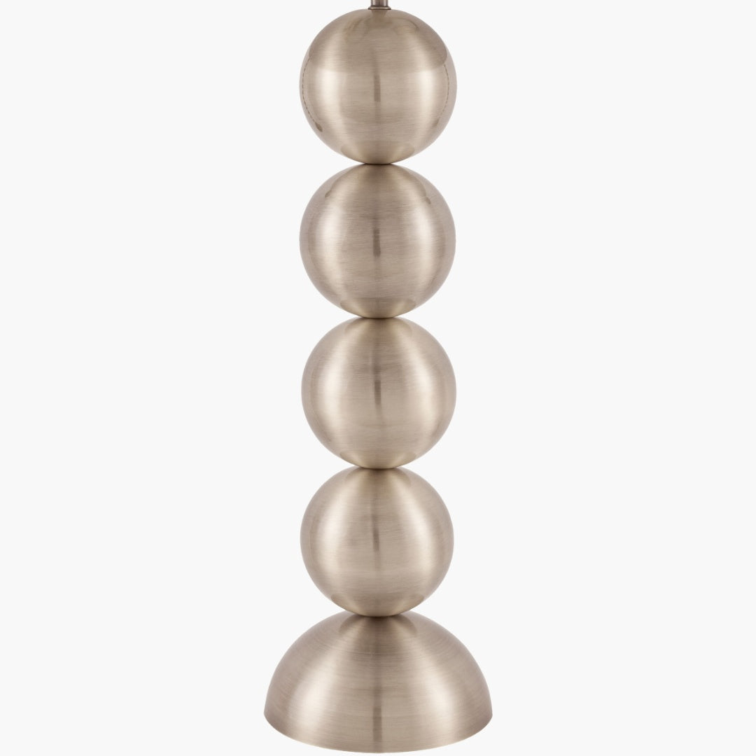 Surya Vellon 15" L × 15" W × 27" H Accent Table Lamp – Nickel additional view