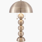Surya Vellon 15" L × 15" W × 27" H Accent Table Lamp – Nickel additional view