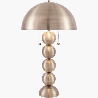 Surya Vellon 15" L × 15" W × 27" H Accent Table Lamp – Nickel additional view