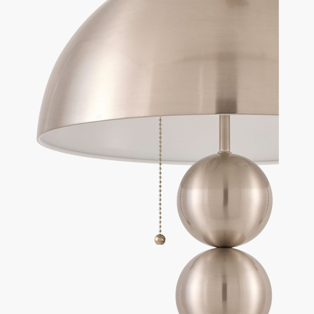 Surya Vellon 15" L × 15" W × 27" H Accent Table Lamp – Nickel additional view