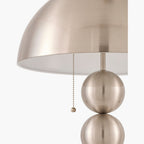 Surya Vellon 15" L × 15" W × 27" H Accent Table Lamp – Nickel additional view