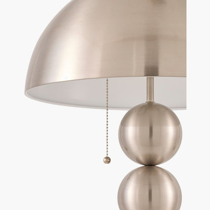 Surya Vellon 15" L × 15" W × 27" H Accent Table Lamp – Nickel additional view