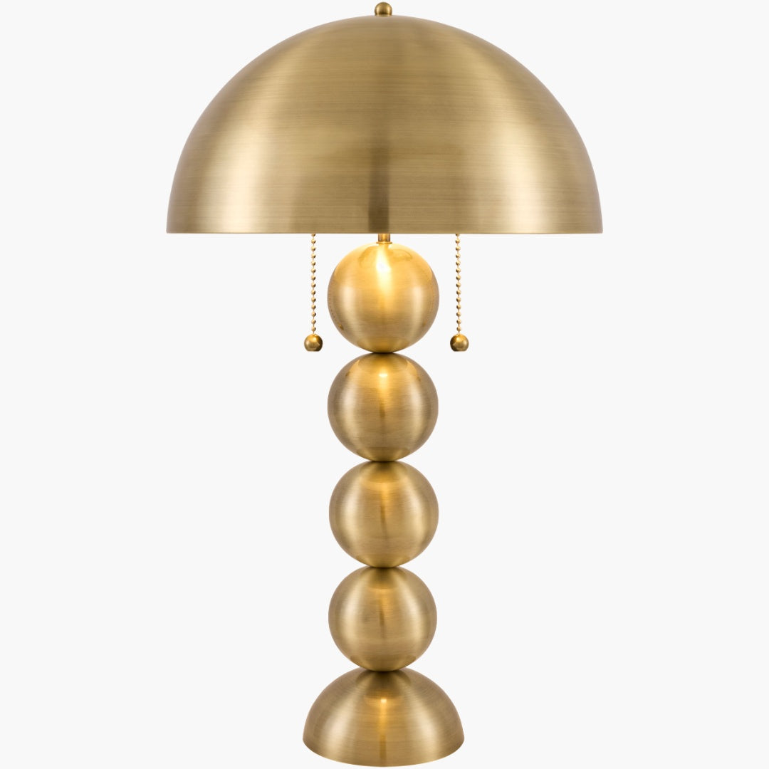 Surya Vellon 15" L × 15" W × 27" H Accent Table Lamp – Brass additional view