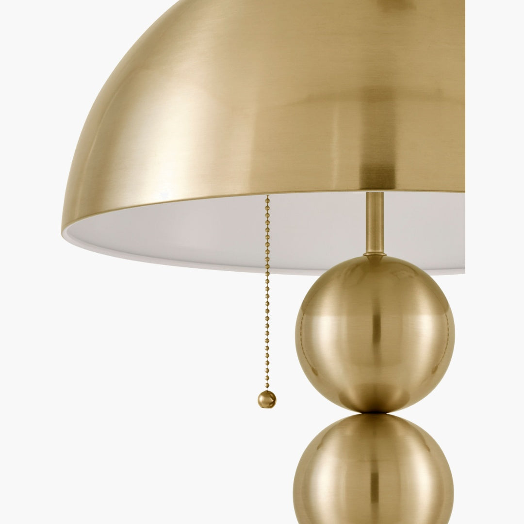 Surya Vellon 15" L × 15" W × 27" H Accent Table Lamp – Brass additional view