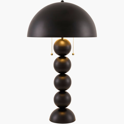 Surya Vellon 15" L × 15" W × 27" H Accent Table Lamp – Black additional view