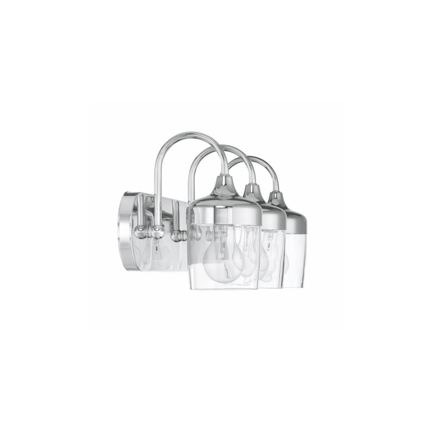Wrenn 3 Light 24.02 inch Vanity Light Wall Light 58103 - FB - Orvon Lighting