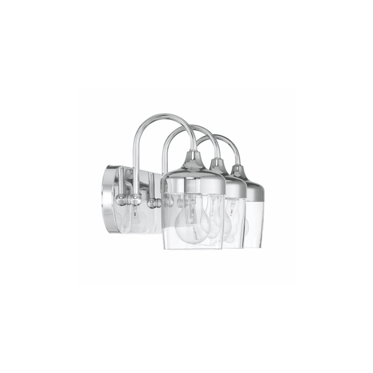 Wrenn 3 Light 24.02 inch Vanity Light Wall Light 58103 - FB - Orvon Lighting