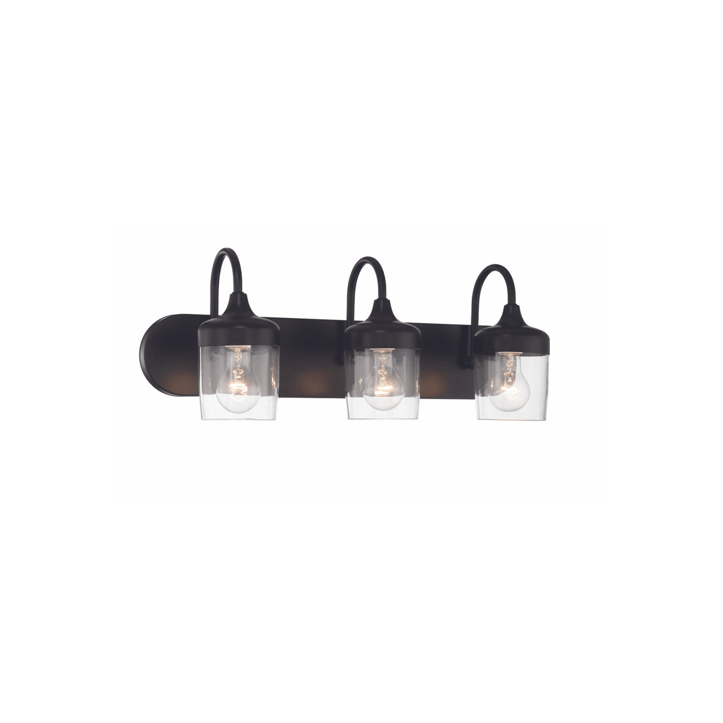 Wrenn 3 Light 24.02 inch Vanity Light Wall Light 58103 - FB - Orvon Lighting