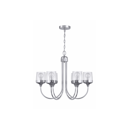 Wrenn 6 Light 25.98 inch Chandelier Ceiling Light - Orvon Lighting